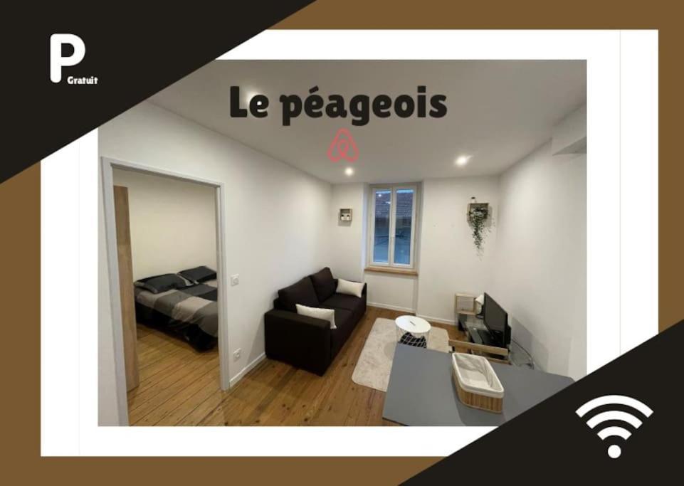 Le Peageois : Appartement Lumineux Et Calme Bourg-de-Péage Exterior foto